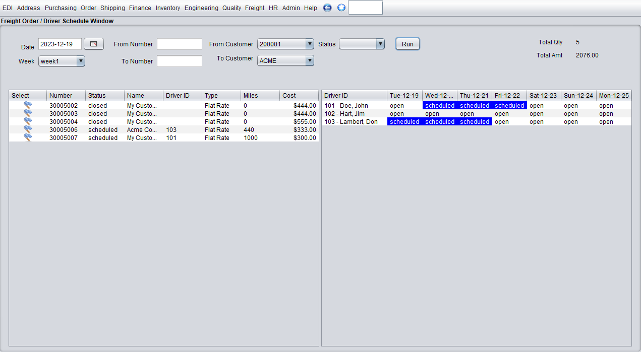 Free Freight Software